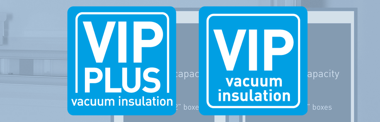 Patentierte VIP PLUS-Vakuumisolierung