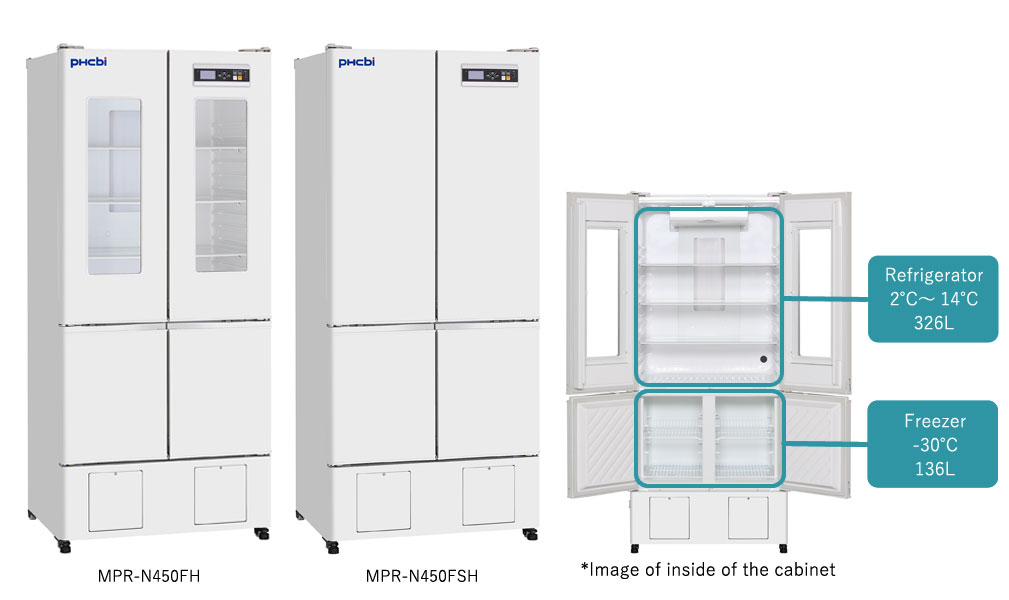 Introducing New CFCfree Pharmaceutical Refrigerators with a Freezer