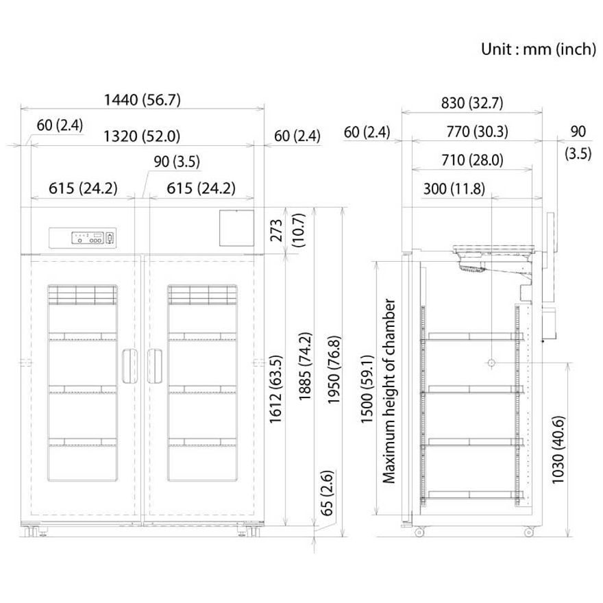 mpr 1412 pharmaceutical refrigerator