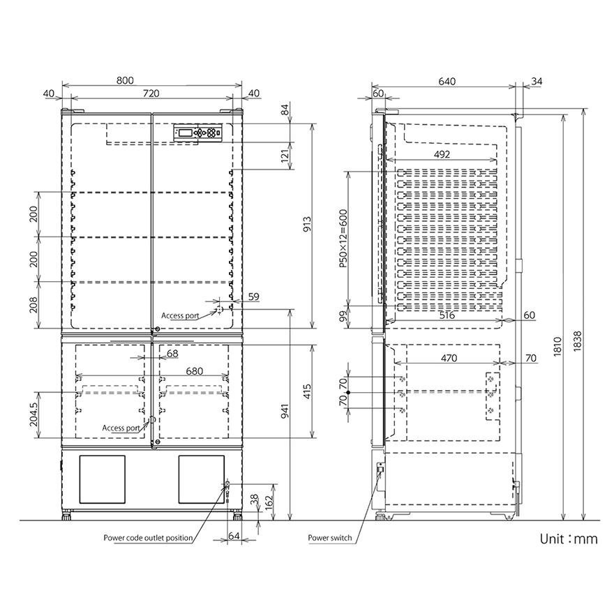 MPR-N450FSH | Pharmaceutical Refrigerator with Freezer | PHCbi