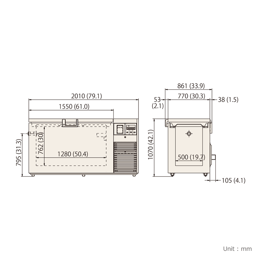 MDF-594 | Ultra Low Chest Freezer | PHCbi