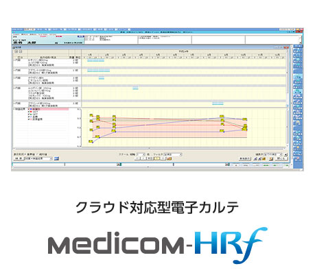 クラウド対応型電子カルテ Medicom-HRf