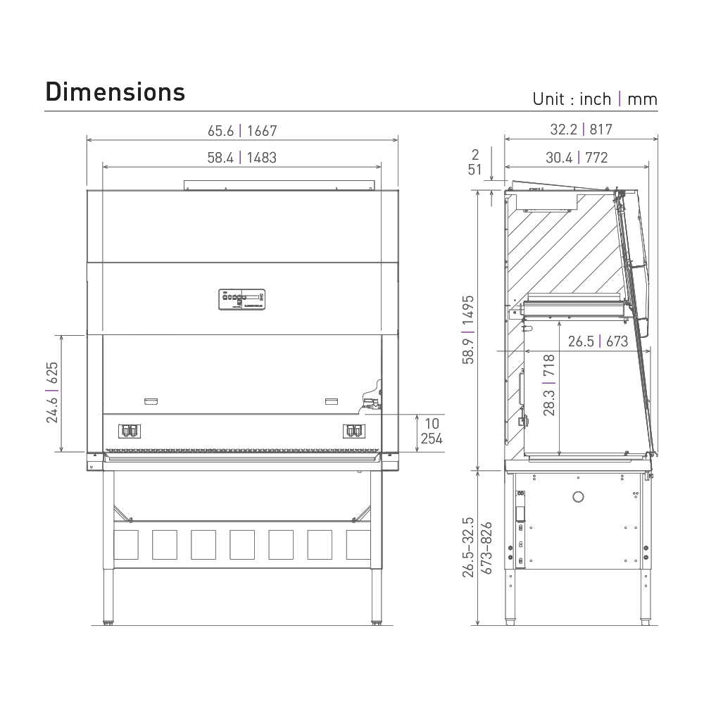 Tissue Culture Hood MHEN500A2PA PHC