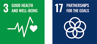 3 GOOD HEALTH AND WELL-BEING / 17 PARTNERSHIPS FOR THE GOALS