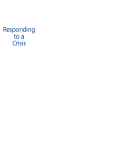 Responding to a Crisis